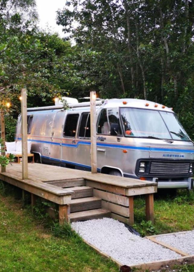 Glamping 1970 American Airstream Motorhome Ponsanooth